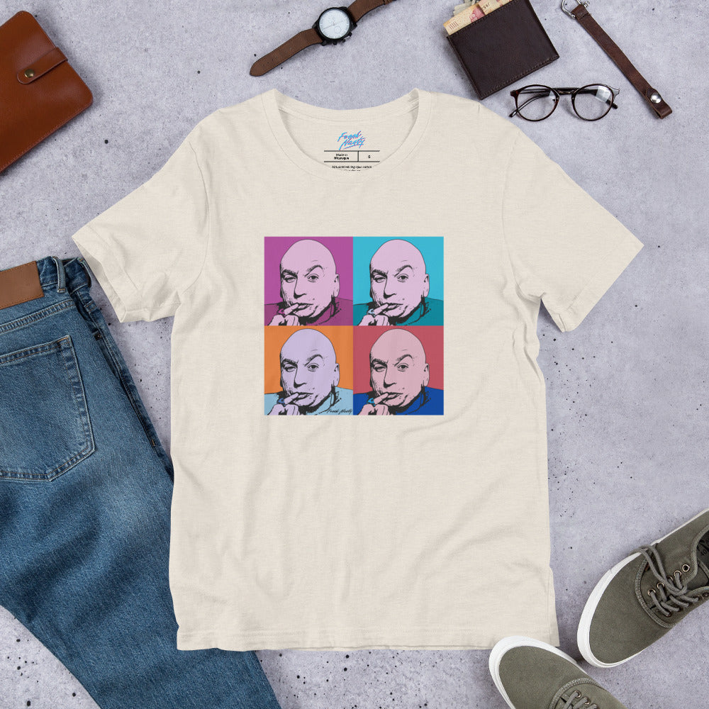Dr. Evil Warhol - Unisex t-shirt
